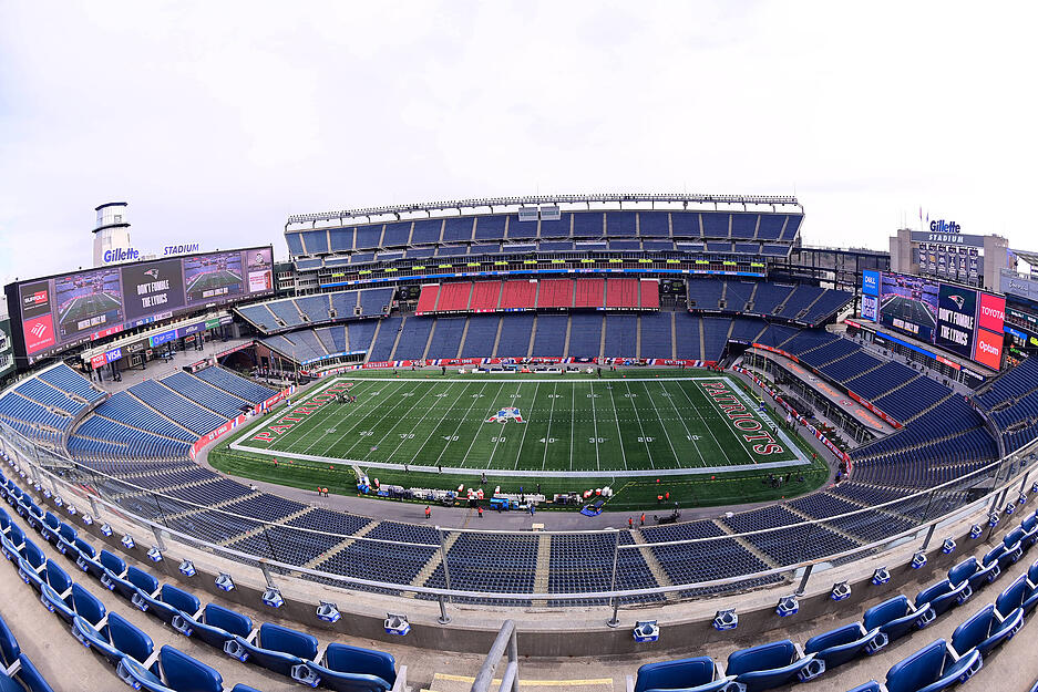 Foxborough (USA): Gilette Stadium oder Boston-Stadion &ndash; unabh&auml;ngig vom Namen haben 65.000 Zuschauer Platz bei den f&uuml;nf Gruppenspielen, dem Sechszehntel- und dem Viertelfinale, die dort ausgetragen werden.