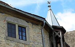 Burg Krautheim erlangte durch die Figur des G&ouml;tz literarische Bekanntheit.