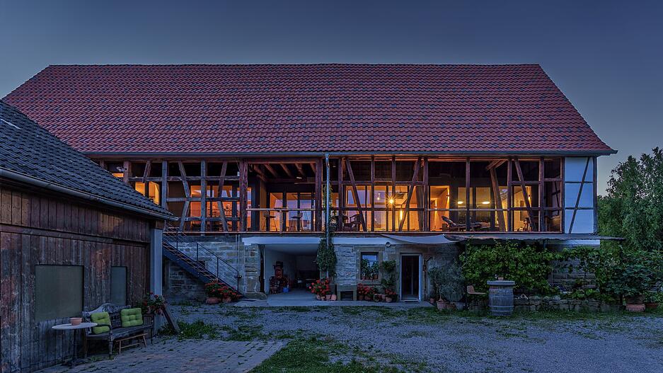 Eine alte Scheune wird zum eleganten Loft.