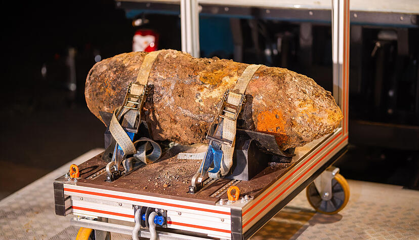Am Mittwoch Nachmittag ist in Freiburg bei Bauarbeiten eine Fliegerbombe aus dem zweiten Weltkrieg gefunden worden.
