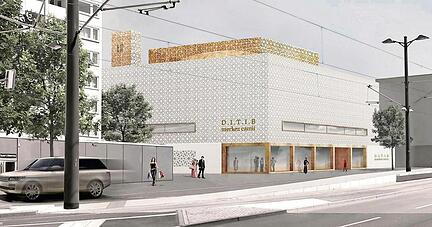 Geplanter Moschee-Neubau an der Weinsberger Straße: Beim Architekturwettbewerb entschied sich die Jury einstimmig für den Entwurf von Bernardo Bader.Visualisierung: Büro Bader Geplanter Moschee-Neubau an der Weinsberger Straße: Beim Architekturwettbewerb entschied sich die Jury einstimmig für den Entwurf von Bernardo Bader.Visualisierung: Büro Bader