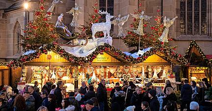 Nach der Absage im vergangenen Jahr wird der Käthchen-Weihnachtsmarkt vom 25. November bis 22. Dezember stattfinden.
Foto: Veigel/Archiv Nach der Absage im vergangenen Jahr wird der Käthchen-Weihnachtsmarkt vom 25. November bis 22. Dezember stattfinden.
Foto: Veigel/Archiv