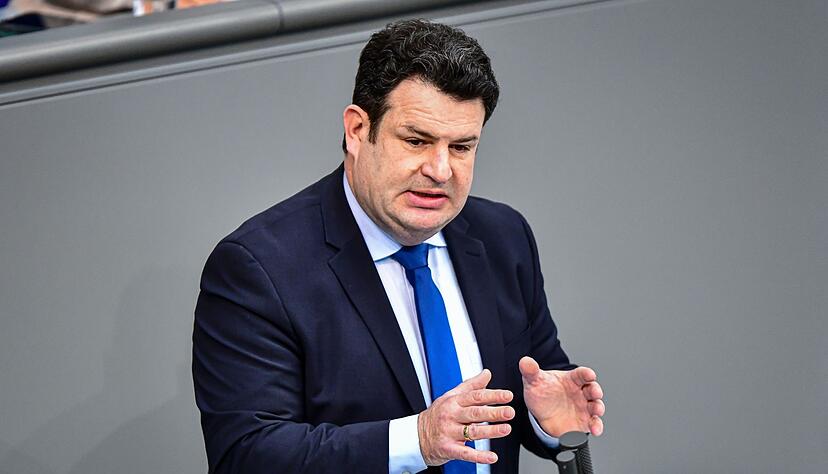 Hubertus Heil (SPD), Bundesminister für Arbeit und Soziales, spricht. Hubertus Heil (SPD), Bundesminister für Arbeit und Soziales, spricht.