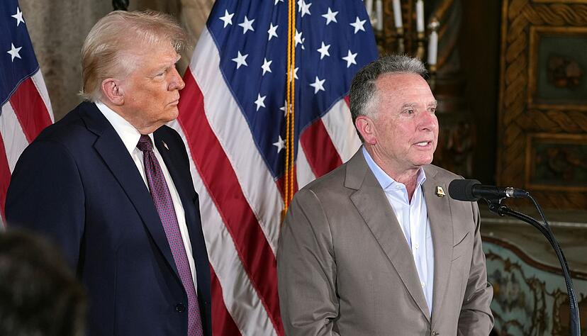 Witkoff war vor seiner Nominierung zum Nahost-Gesandten vor allem als Immobilieninvestor und Wahlkampfspender Trumps bekannt. (Archivbild)