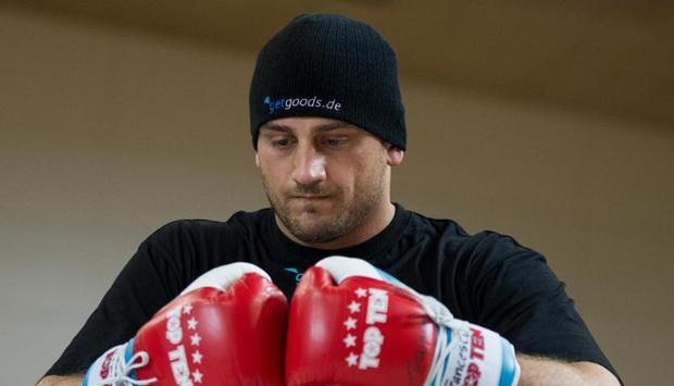 Die Chancen von Francesco Pianeta gegen Wladimir Klitschkko sind gering. Foto: Uwe Anspach Die Chancen von Francesco Pianeta gegen Wladimir Klitschkko sind gering. Foto: Uwe Anspach