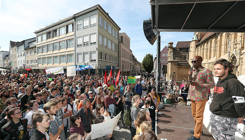 Fridays-for-Future-Kundgebung in Heilbronn Fridays-for-Future-Kundgebung in Heilbronn