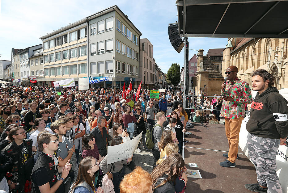 Fridays-for-Future-Kundgebung in Heilbronn Fridays-for-Future-Kundgebung in Heilbronn