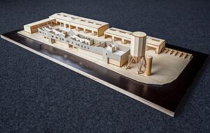 So soll das 7900 Quadratmeter gro&szlig;e Gel&auml;nde in Zukunft aussehen. Das Salzsilo wird das gr&ouml;&szlig;te in Europa.