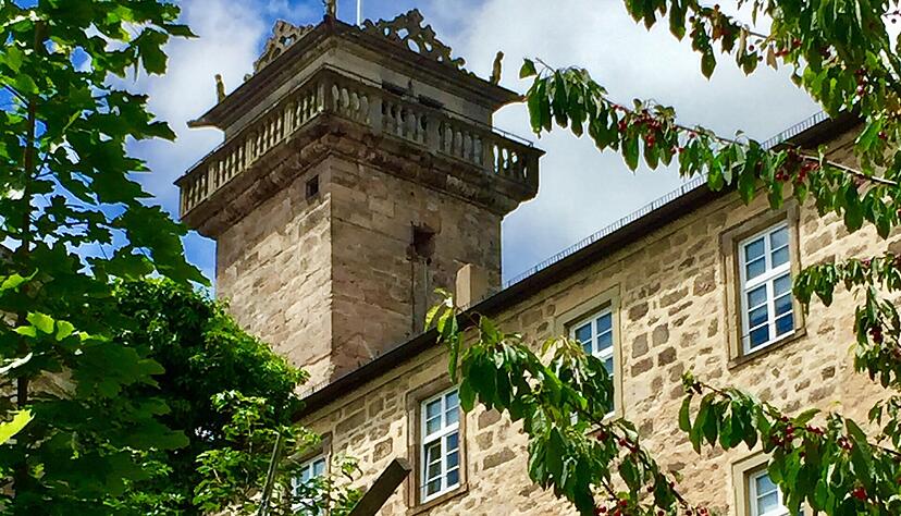 Imposantes Bauwerk: das Schloss Waldenburg.