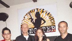 Wenn die Band Wangster auftritt, helfen Gasts&auml;ngerinnen aus. Doch bald soll aus dem Herren-Quartett ein festes F&uuml;nfer-Team werden.Foto: Tanja Capuana