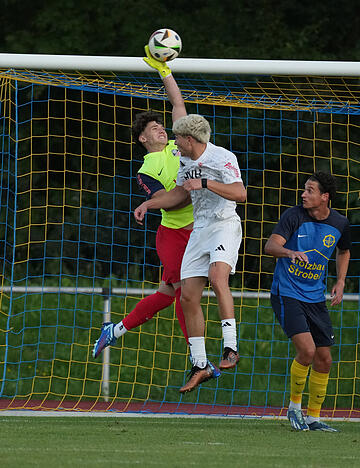 Torwart Nick Blabusch ist ein starker Rückhalt für den VfB Eppingen. Er und Dominik Samija blieben in dieser Saison schon sieben Mal ohne Gegentor.