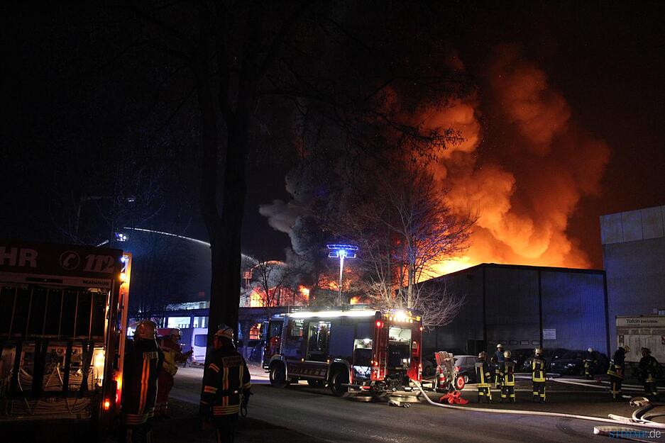 Brand in der Dieselstra&szlig;e | 29.1.