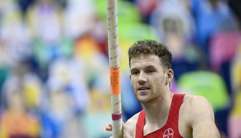 Torben Blech hat sich mit 5,72 Meter seinen ersten deutschen Meistertitel gesichert. Torben Blech hat sich mit 5,72 Meter seinen ersten deutschen Meistertitel gesichert.