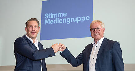 Neue Dachmarke "Stimme Mediengruppe"