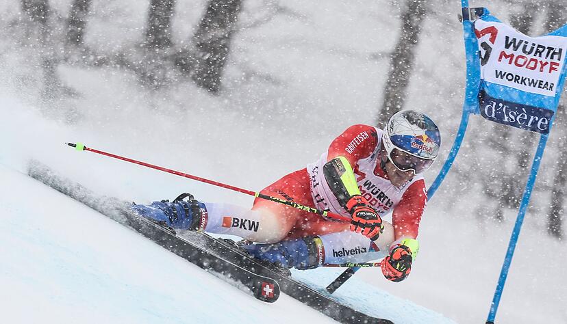 Der Schweizer Marco Odermatt war in den ersten beiden Riesenslaloms der Saison ausgeschieden - und ist nun zur&uuml;ck auf dem Treppchen