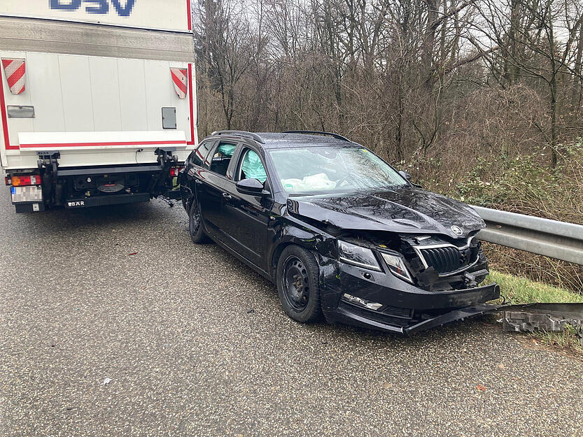 Unfall auf der A81 Unfall auf der A81