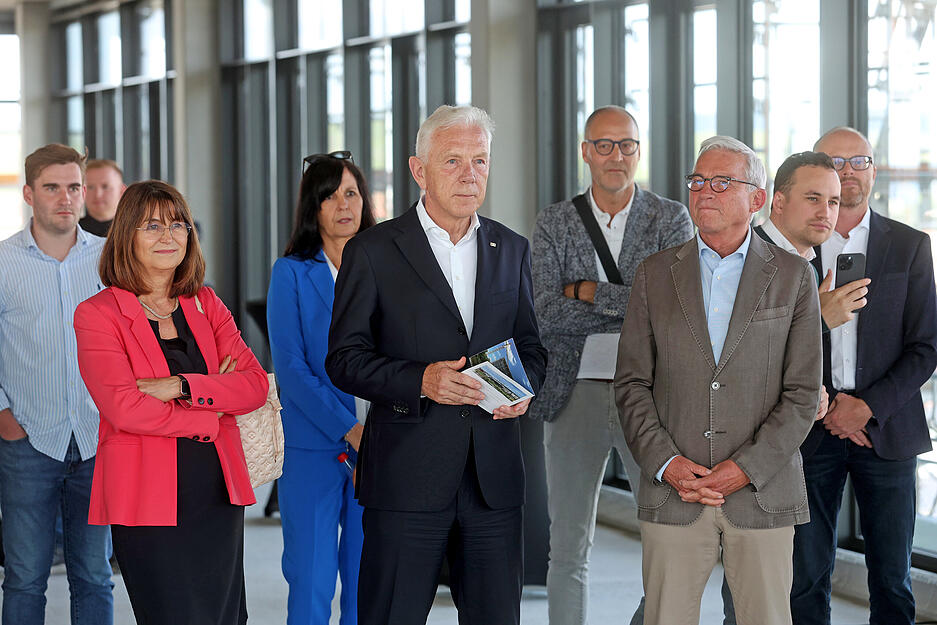 Einblicke in den neuen hip-Turm im Innovationspark Heilbronn