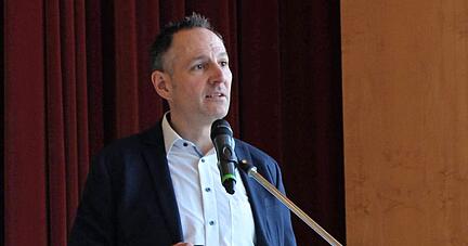 Vor allem die für Kupferzell schwierigen Corona-Jahre sind unter anderem Thema in der Rede von Bürgermeister Christoph Spieles.