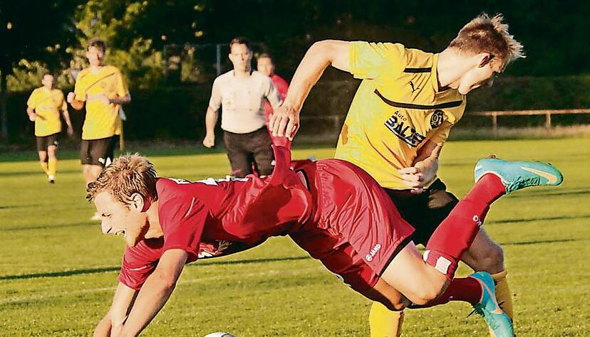 Julian Schiffmann (Neuzugang vom Landesligisten TSG Öhringen) zeigte in der Vorbereitung gute Ansätze. Nun gilt es, diese auch in der Oberliga umzusetzen.Foto: Marc Schmerbeck