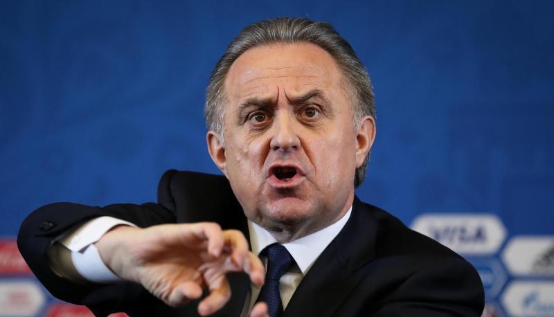 Weist Dopingvorwürfe gegen Russlands Fußballer zurück: Sportfunktionär Witali Mutko.
