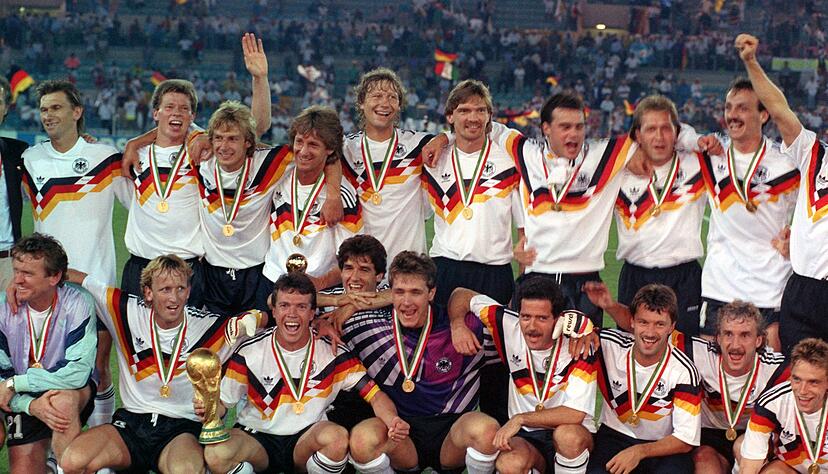 Das Weltmeisterteam von 1990 (Archivbild)