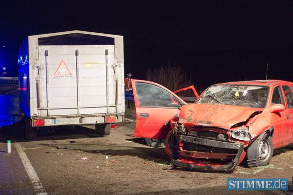 B14-Unfall bei Backnang | 08.01.