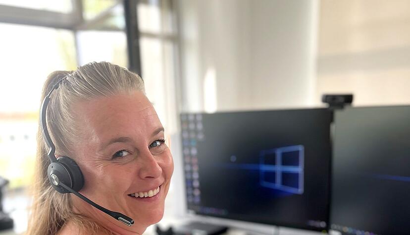 Susan Schmidt arbeitet in der Notrufzentrale des Aufzugherstellers Schindler.