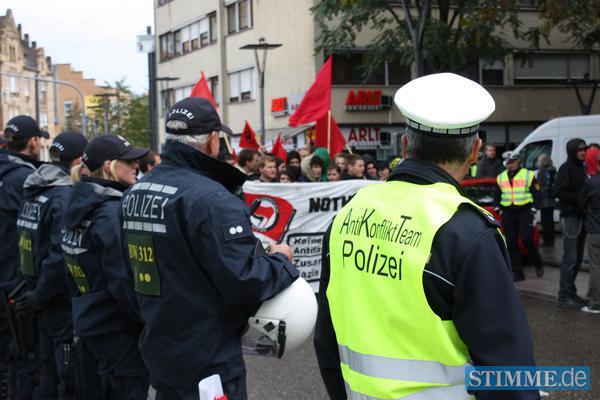 Antifa-Demo Heilbronn | 08.10.