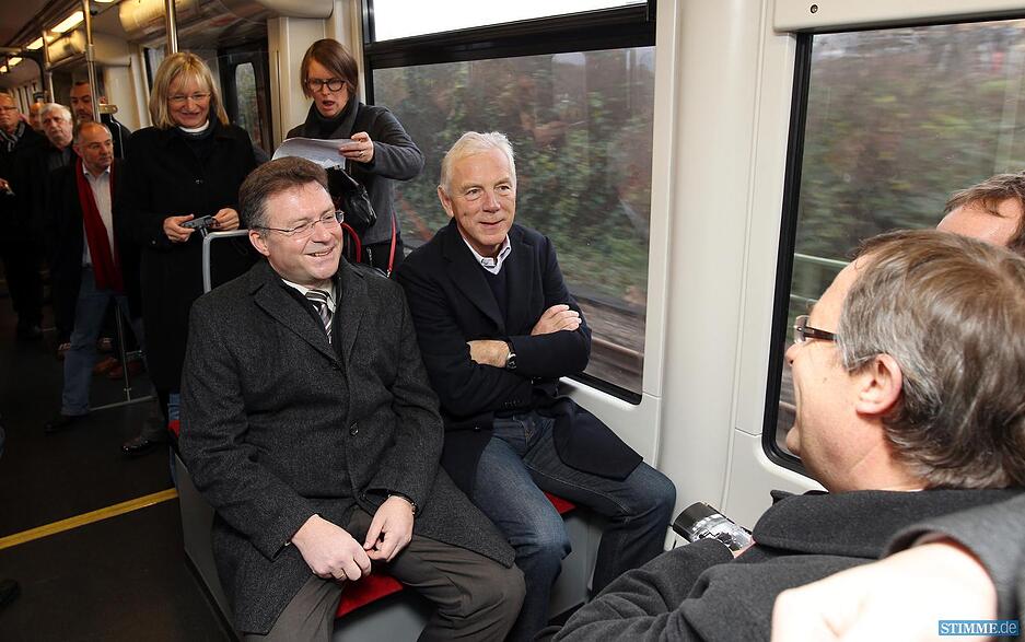 Premierenzug Stadtbahn Nord | 13.12.