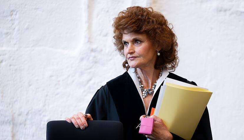 Selbst die Vorsitzende Richterin Heike Will k&auml;mpfte zum Abschluss des Prozesses mit den Tr&auml;nen. (Archivbild)