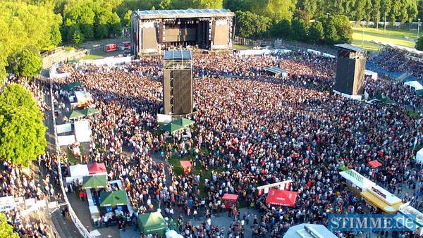 Nach dem Tote-Hosen-Konzert hatte Veranstalter Rolf Weinmann Kritik am seiner Meinung nach zu massiven Polizeiaufgebot, an den finanziellen Forderungen des Deutschen Roten Kreuzes (DRK) und an einigen städtischen Ämtern geäußert. Foto: Maier