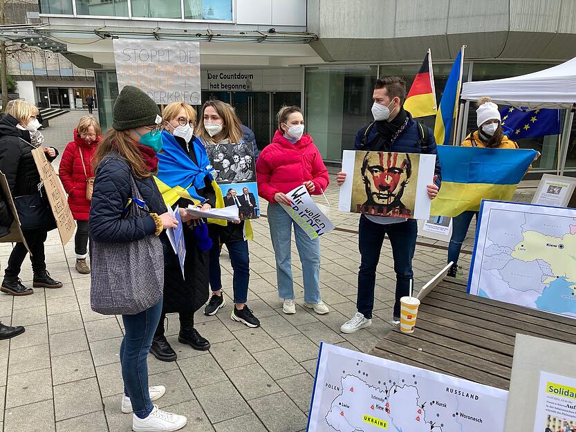 Friedendemo am Samstag in Heilbronn Friedendemo am Samstag in Heilbronn