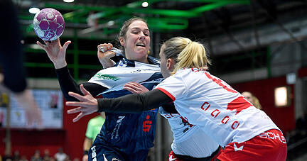 Die Sport-Union um Annefleur Bruggeman wehrte sich nach Kräften, blieb im Heimspiel gegen die HB Ludwigsburg allerdings punktlos.