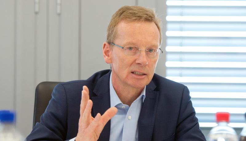 Norbert Broger, Finanzvorstand und Arbeitsdirektor der Schuler AG. Norbert Broger, Finanzvorstand und Arbeitsdirektor der Schuler AG.