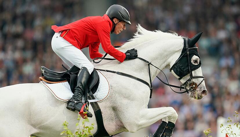 Wurde mit Deutschlands Sprintreitern F&uuml;nfter:  Hans-Dieter Dreher.