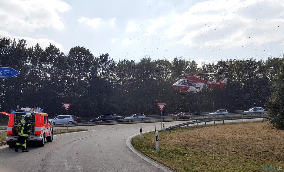 Unfall auf der B19 bei Kupferzell
