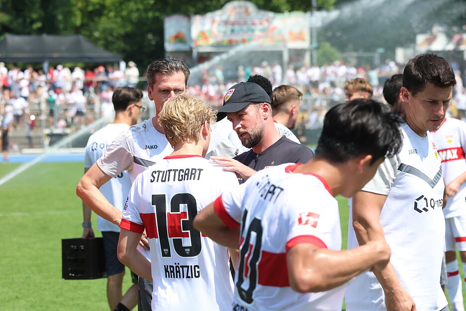 VfB Stuttgart vs. Fortuna Sittard, Frankenstadion Heilbronn.