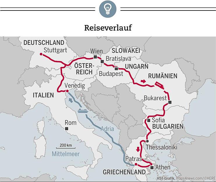 Mit Interrail nach Griechenland Mit Interrail nach Griechenland