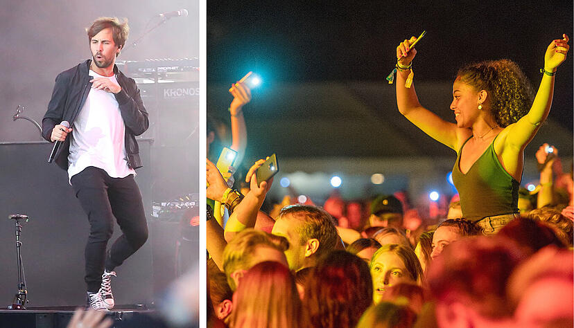 Mit Hauptact Max Giesinger sind die Tickets beim "Haigern live" Festival in Talheim am Freitagabend zum ersten Mal ausverkauft. Mit Hauptact Max Giesinger sind die Tickets beim "Haigern live" Festival in Talheim am Freitagabend zum ersten Mal ausverkauft.