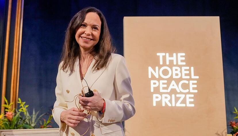 Machado hatte ihren Nobelpreis Trump gewidmet. (Archivbild)