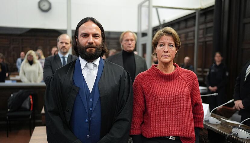 Christina Block ist eine von sieben Angeklagten im Prozess vor dem Landgericht.