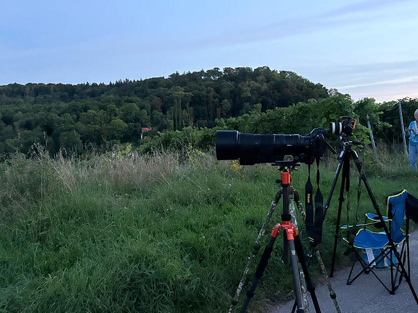 Die totale Mondfinsternis ist ein besonderes Himmelsphänomen – und am Sonntagabend auch in der Region Heilbronn zu sehen. Das Himmelsspektakel wollen sich Schaulustige nicht entgehen lassen.