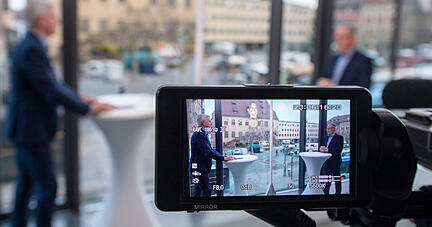 Impressionen von "Ohne Ausrede - Der Live-Talk von Stimme.tv"