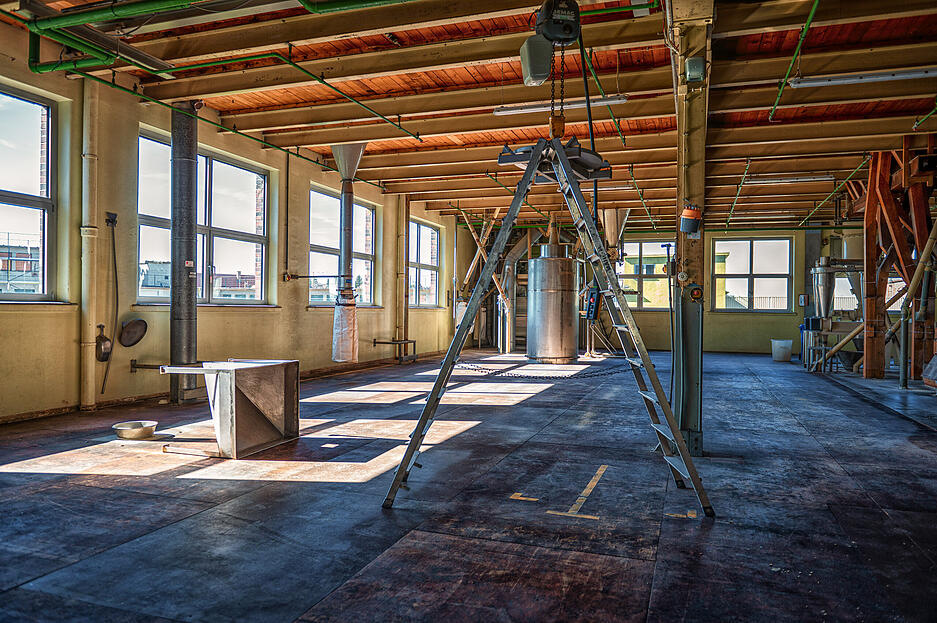 Mühlengebäude Knorr-Werk, Lost Place