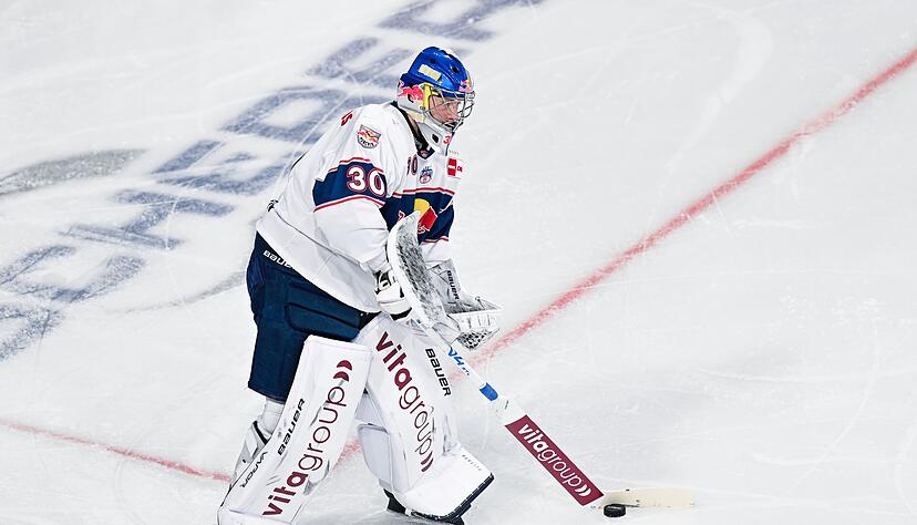 Die Saison von Antoine Bibeau und dem EHC Red Bull M&uuml;nchen ist zu Ende. (Archivbild)
