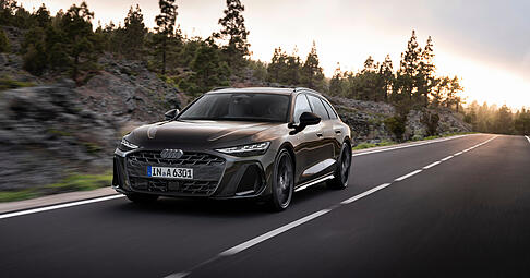 Der Audi A6 aus Neckarsulm (im Foto der Avant) und die SUV-Baureihe Q5 können nun mit einem neuen V6 TDI bestellt werden.