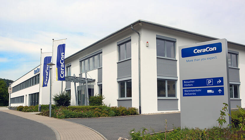 Die Firma Ceracon hat ihren Firmensitz in Weikersheim. Im Zuge der Sanierung wurden hier 30 Besch&auml;ftigte abgebaut.