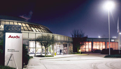 Auf 1300 Quadratmetern betreuen 50 Mitarbeiter der Audi Betriebskrankenkasse ihre Kunden in dem neuen Geb&auml;ude. 96 Prozent aller Audi Mitarbeiter sind bei ihr versichert - aber auch Nicht-Werksangeh&ouml;rige . (Fotos: Ralf Seidel)