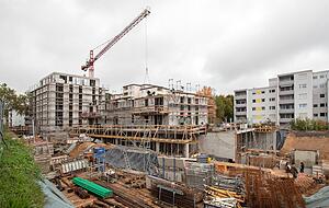 Unter anderem Themen in Böckingen: das Bauprojekt in der Güglinger Straße. Foto: Andreas Veigel