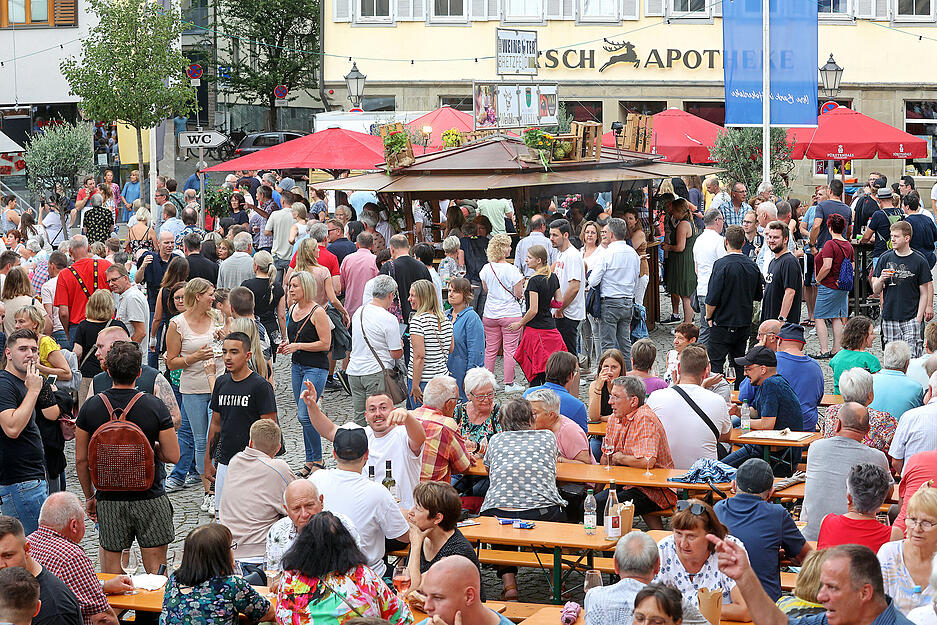 Hohenloher Weindorf in Öhringen 2022